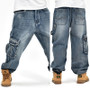 K J Quality men's  Denim fashion  stone jeans''