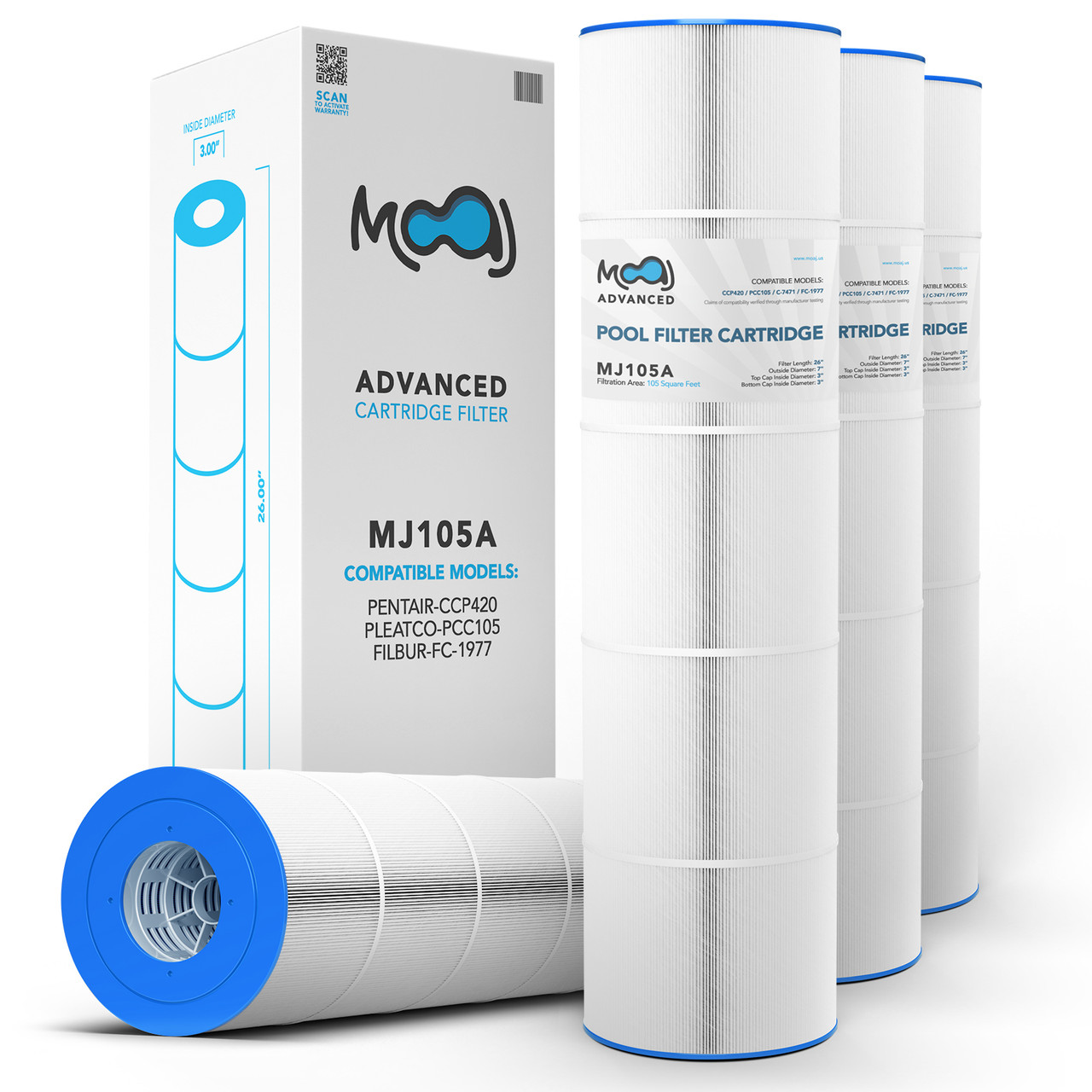 MOAJ MJ105A Pool Filter Cartridge