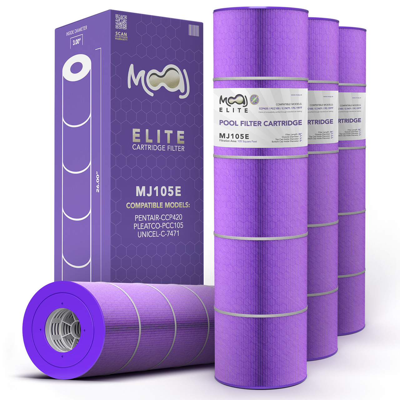 MOAJ MJ105E Pool Filter Cartridge