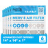 14x14x1 Air Filter 6-Pack MERV 8