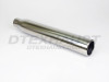 Stainless Steel Exhaust Tip Pencil Rolled 2.25" Inlet 3.5" Outlet 22" Long