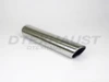 Stainless Steel Exhaust Tip Rolled Angle Cut 2.25" Inlet 3.50" Outlet 18" Long