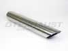 Stainless Steel Exhaust Tip Angle Cut 2.25" Inlet 3.5" Outlet 22" Long
