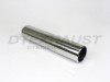 Stainless Steel Exhaust Tip Pencil Rolled 3" Inlet 4" Outlet 18" Long