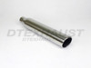 Stainless Steel Exhaust Tip Rolled Slant - 2.25" Inlet - 3.00" Outlet - 18" Long