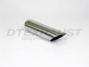 Stainless Steel Exhaust Tip Angle Cut 2.25" Inlet 3" Outlet 12" Long