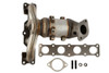Cateran Exhaust Manifold with Integrated Catalytic Converter  33231
