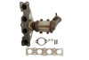 Catalytic Converter with Integrated Exhaust Manifold Cateran 33239