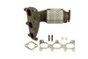 Catalytic Converter with Integrated Exhaust Manifold Cateran 33101