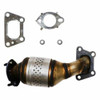 Cateran Catalytic Converter-LT VIN: Y, GAS Eng Code LF1 Natural Front Left 53262