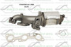 Catalytic Converter-Exact-Fit - Manifold Davico 18231