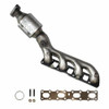 Cateran Exhaust Manifold with Integrated Catalytic Converter Left 33200