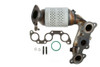 Cateran Exhaust Manifold with Integrated Catalytic Converter Front Left  33214