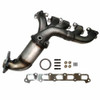 Cateran Exhaust Manifold with Integrated Catalytic Converter 53266