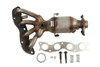 Cateran 33039 Exhaust Manifold with Integrated Catalytic Converter Civic