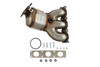 Catalytic Converter with Integrated Exhaust Manifold Cateran 53158