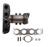 CATERAN 33371 Catalytic Converter with Integrated Exhaust Manifold