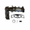 Cateran Exhaust Manifold with Integrated Catalytic Converter 33212