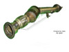 Catalytic Converter-Exact-Fit - Manifold Davico 18297