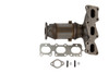 Catalytic Converter with Integrated Exhaust Manifold Cateran 33364