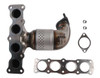 CATERAN 33374 Catalytic Converter with Integrated Exhaust Manifold