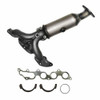 Cateran Exhaust Manifold with Integrated Catalytic Converter-S 33083 Cateran