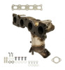 Catalytic Converter with Integrated Exhaust Manifold AP Exhaust 641577