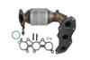 Cateran Exhaust Manifold with Integrated Catalytic Converter Left 33220