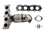 Catalytic Converter with Integrated Exhaust Manifold Cateran 33370