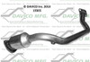 Catalytic Converter-Exact-Fit Davico 19305