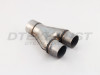 3" Single - 2.5" Dual Universal Exhaust Y-Pipe