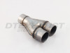 3" Single - 3" Dual Universal Exhaust Y-Pipe