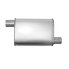 AP Xlerator Big Max Turbo Muffler 690003 - 2" Offset/Offset 