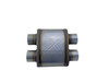 Xtreme Stainless Steel Performance Muffler - 2.5" Dual/Dual - 7" Body