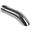 Stainless Steel Exhaust Tip Turndown - 2.25" Inlet - 2.5" Outlet - 9" Long