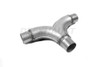 2.25" Universal Exhaust T Pipe/Y Pipe
