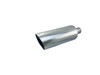 Chrome over Stainless Steel Exhaust Tip - 2.5" Inlet - 6" Outlet - 18" Long