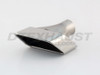 Stainless Steel Rectangular Double Wall Passenger 2.25" In 6.5"x4" Out 