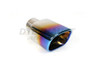 Blue Flame 3.63"x3" Rectangle Resonate Rolled Angle 2.25" In 6.5" Long