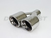 Stainless Steel Dual Rolled Angle Double Wall Passenger Side 2.25" In 7.25" Out