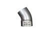 5" 30 Degree Mandrel Bend Exhaust Elbow - Diesel / Race - I.D.-O.D.