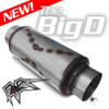 Black Widow Exhaust Muffler Big D - 5" In/Out