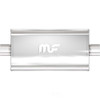 MagnaFlow 5" x 11" Oval Muffler 12579 - 3" Center/Center  - 22" Body