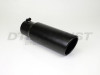 Black Powder Coat Rolled Angle Bolt-on Diesel Tip 4" Inlet 5" Outlet 12" Long