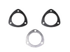3" Universal Exhaust Flange - Header Flange-Gasket Kit- 2 Flanges 1 Gasket