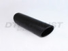 Black Powder Coated Exhaust Tip Rolled Slant - 2.25" Inlet - 3.50" Outlet - 12" Long