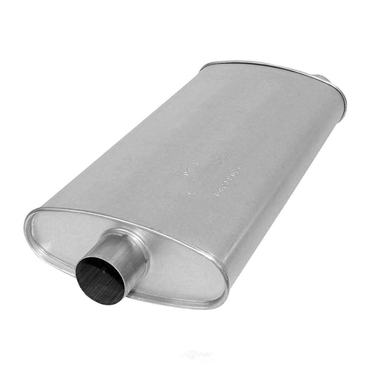 AP Exhaust MSL Premium Muffler-OE Sound- 700104 - 2.5"-2.25" Center/Dual