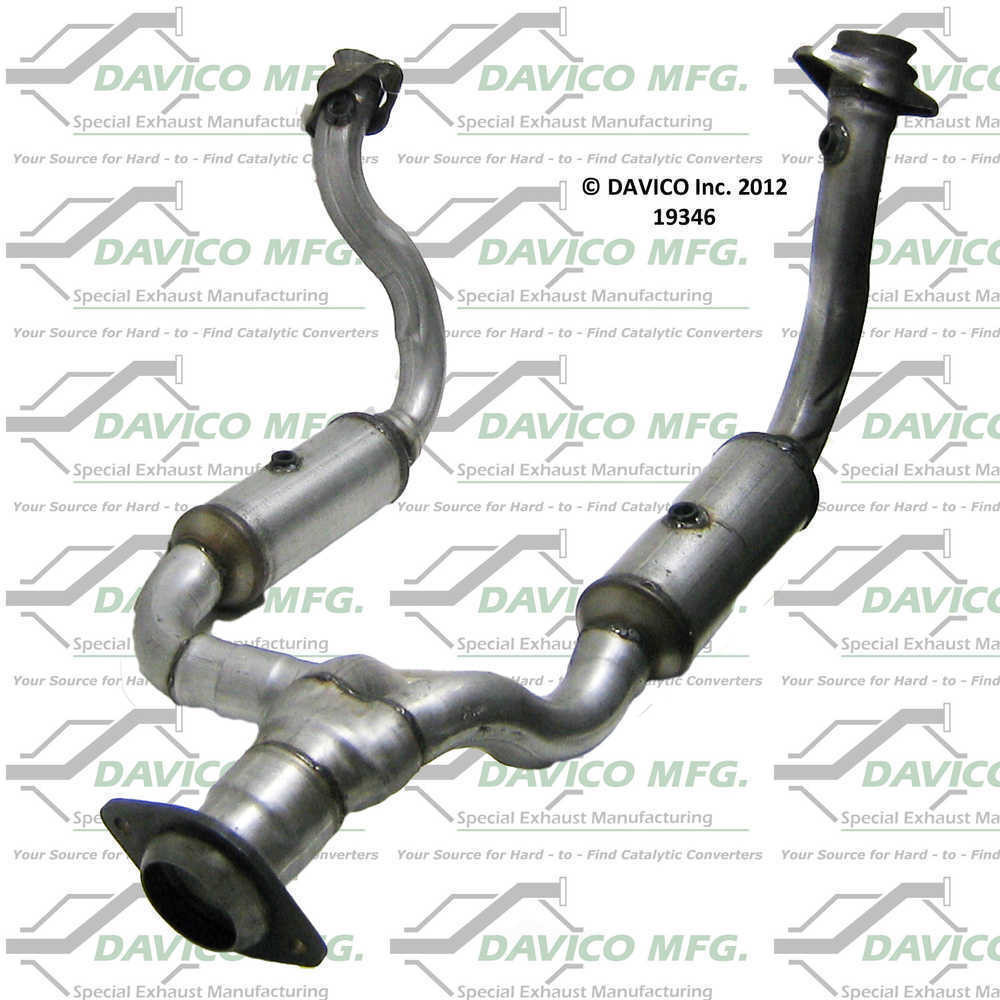 Catalytic Converter-Exact-Fit Davico 19346