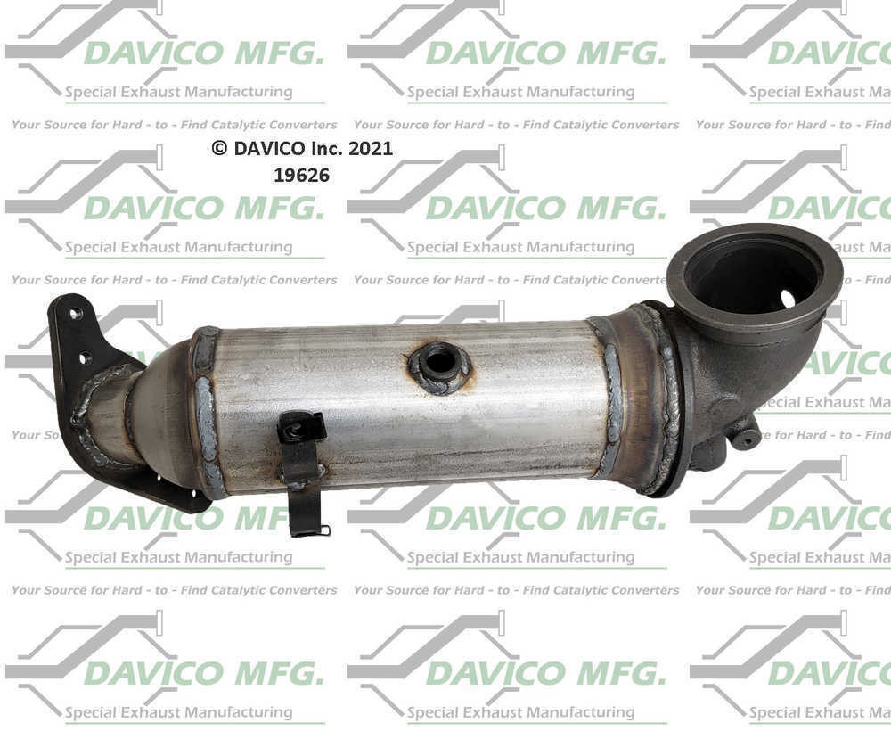 Catalytic Converter-Exact-Fit Davico 19626