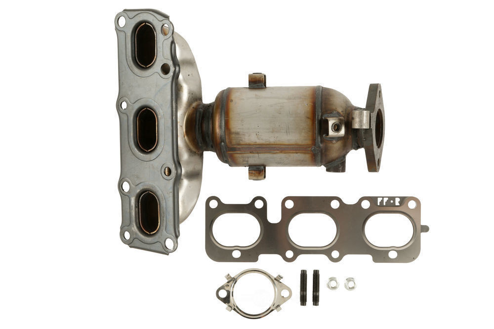Catalytic Converter with Integrated Exhaust Manifold Cateran 33237